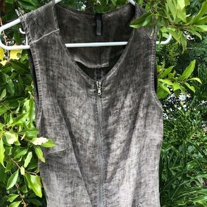 Inizio linen casual classic dress